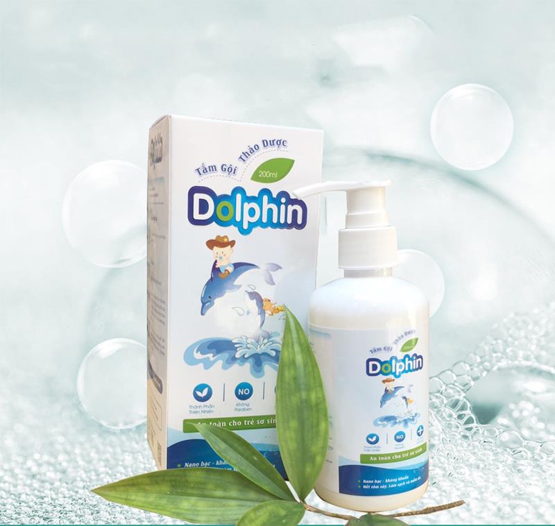 Bán buôn Sữa tắm thảo dược cho bé Dolphin giá sỉ ( SLL ib zalo) - tongkhothienan.com