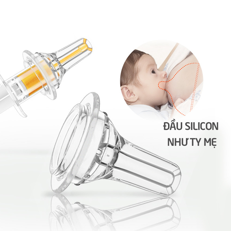 Bán buôn Xilanh cho bé uống thuốc và sữa đầu silicon mềm giá sỉ - tongkhothienan.com