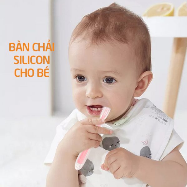Bán buôn Bàn chải đánh răng cho bé Silicon Babuu giá sỉ ( SLL ib zalo) - tongkhothienan.com