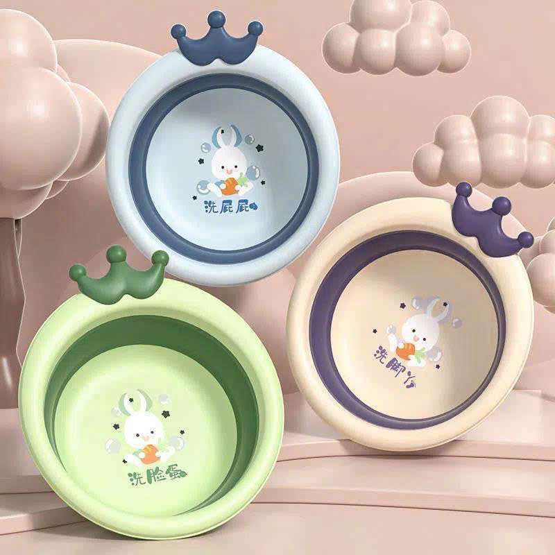 Bán buôn Chậu gấp gọn rửa mặt cho bé giá sỉ ( SLL ib zalo)- 00753