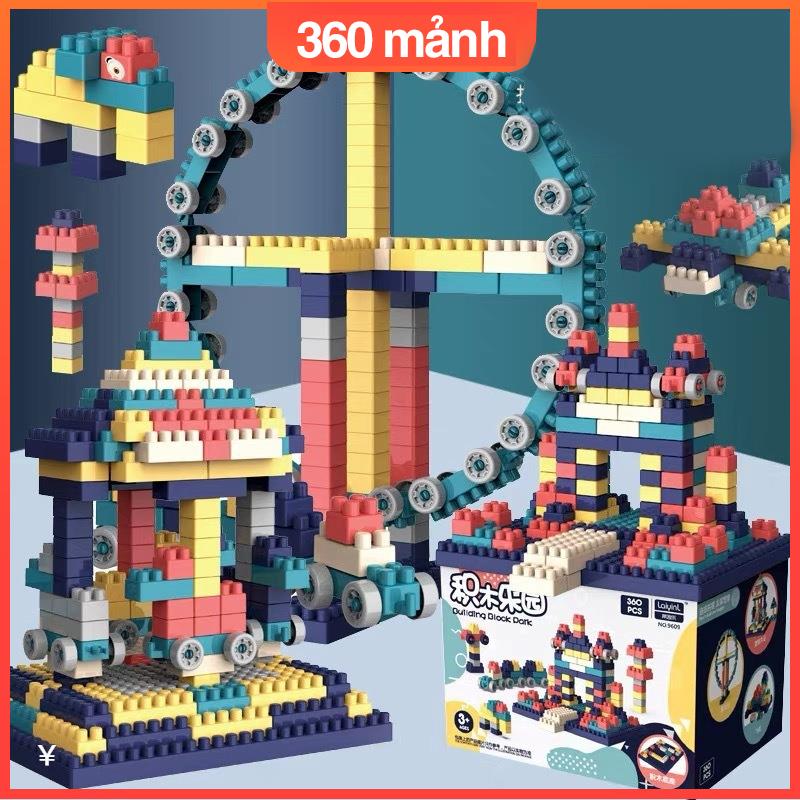 Bộ đồ chơi xếp hình Lego 360 chi tiết - tongkhothienan.com