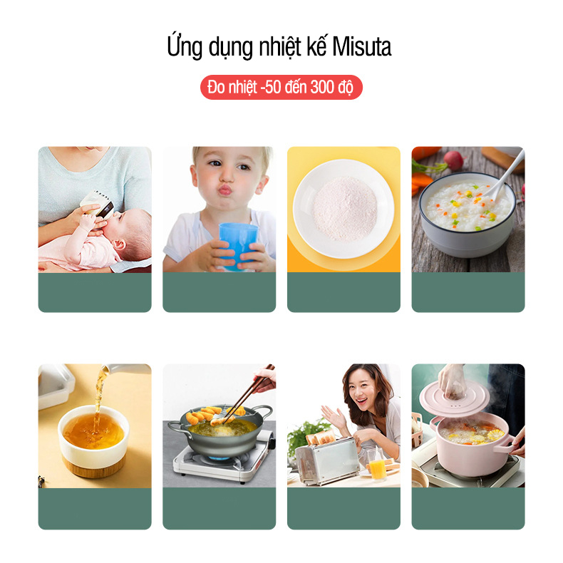 Nhiệt kế đo nước pha sữa, đo nước tắm Misuta ( SLL ib zalo)-455206 - tongkhothienan.com