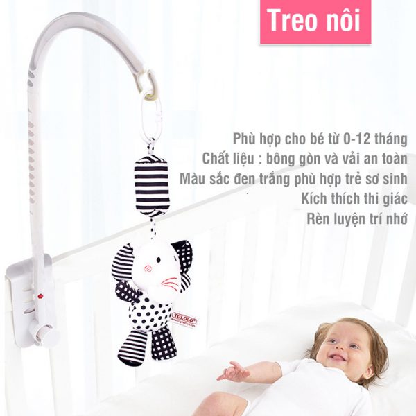 Bán buôn Đồ chơi treo nôi cũi Lục lạc bông cho bé giá sỉ ( SLL ib zalo) - tongkhothienan.com