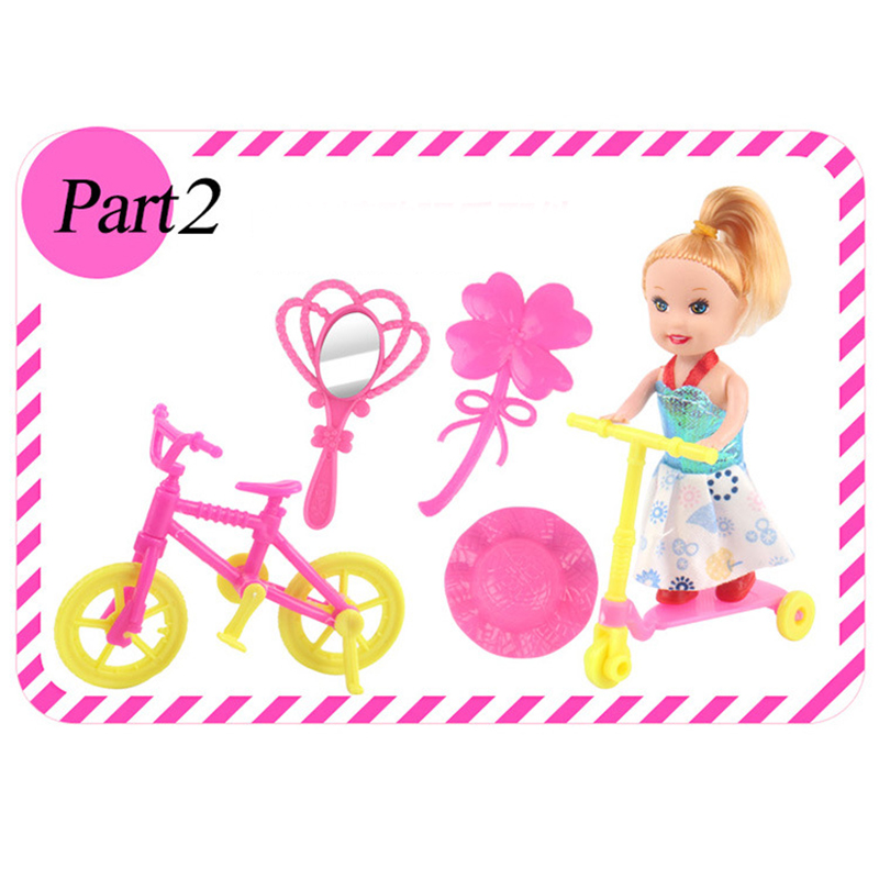 Bộ đồ chơi búp bê thay đồ cho bé gái - tongkhothienan.com