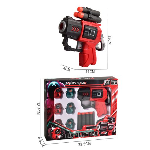 Bộ đồ chơi súng bắn đạn xốp an toàn Squid game ( SLL ib zalo)- 55347