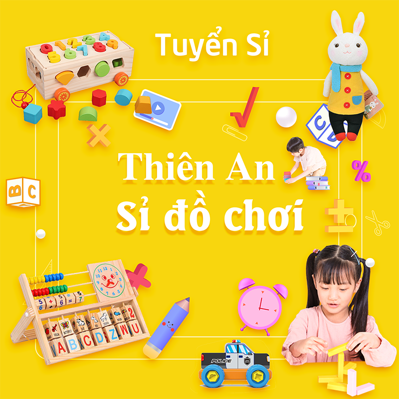 Tổng kho buôn sỉ đồ chơi trẻ em, nguồn hàng đồ chơi giá tận gốc - tongkhothienan.com