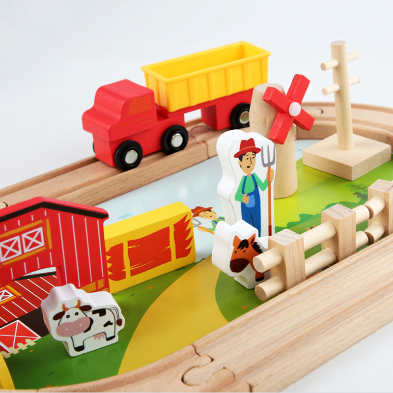 Bộ đồ chơi gỗ lắp ghép trang trại của bé( mua SLL ib zalo) - tongkhothienan.com