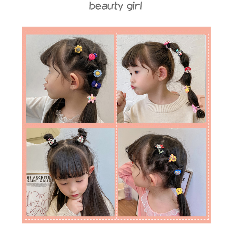 Hộp dây chun buộc tóc bé gái Hàn quốc ( SLL ib Zalo) - tongkhothienan.com