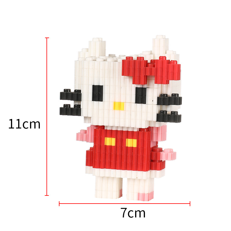 Bộ đồ chơi lego 3D lắp ghép mô hình các nhân vật mini - tongkhothienan.com