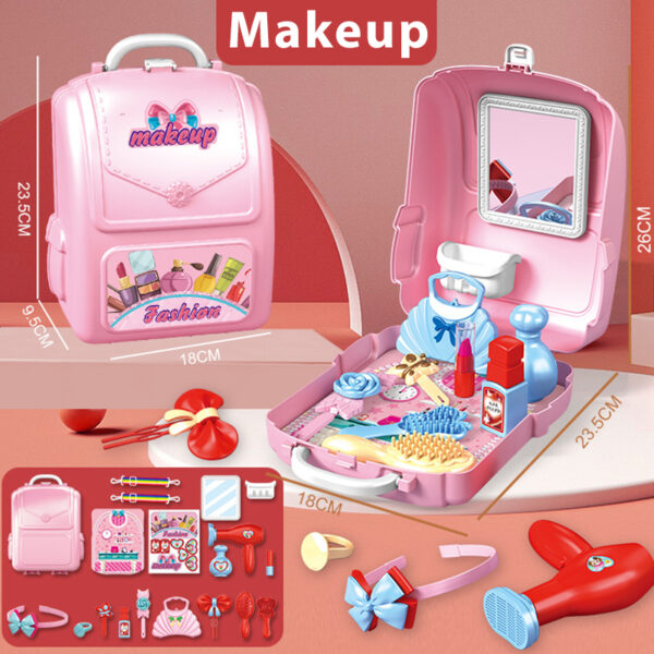 Bộ balo đồ chơi makeup cho bé ( SLL ib zalo) - tongkhothienan.com
