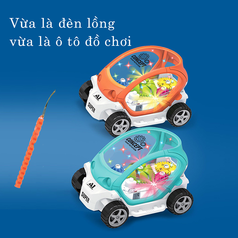 Đèn lồng trung thu hình ô tô chạy được - tongkhothienan.com