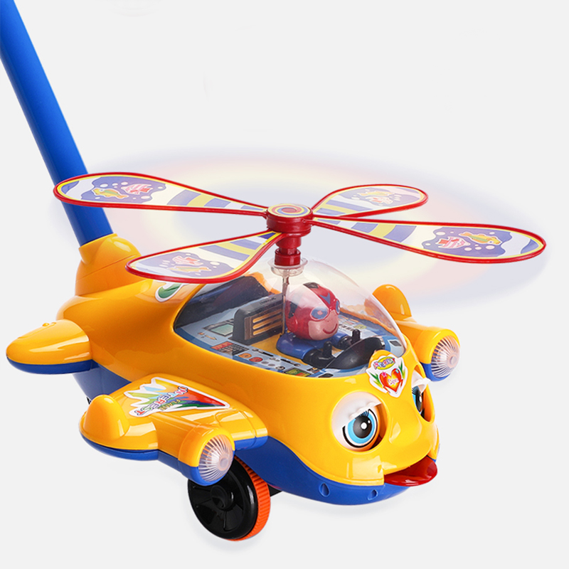 Đồ chơi xe đẩy cho bé hình máy bay có chuông - tongkhothienan.com