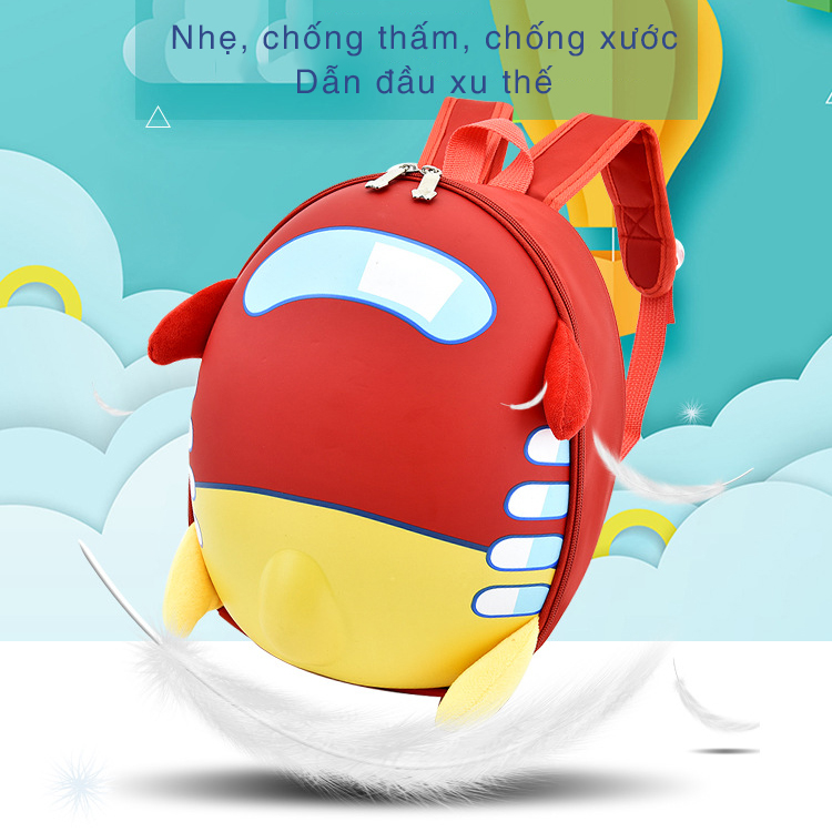 Balo trẻ em phi thuyền chống nước siêu nhẹ( Sỉ SLL ib Zalo) - tongkhothienan.com