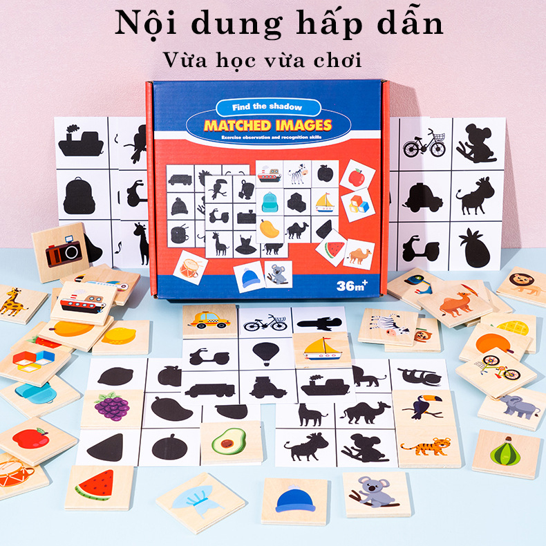 Đồ chơi gỗ ghép hình Montessori (sỉ SLL ib zalo) - tongkhothienan.com