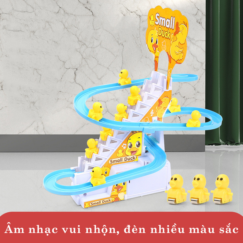 Bộ đồ chơi vịt leo cầu thang cho bé( sỉ SLL ib Zalo) - tongkhothienan.com