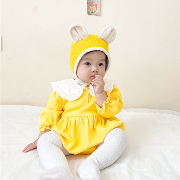 Mũ thu đông cho bé tai thỏ - tongkhothienan.com