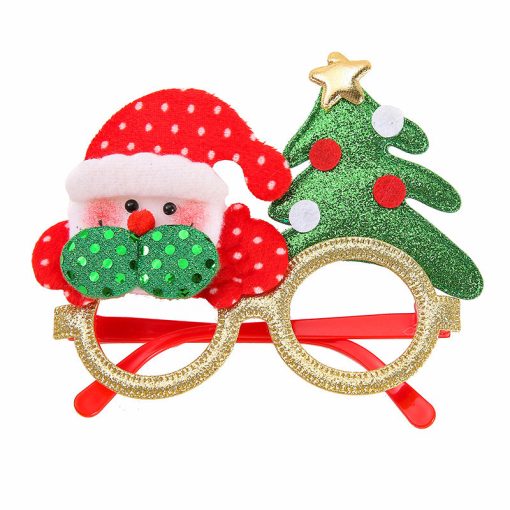 Bán buôn sỉ mắt kính Noel giáng sinh không tròng- 55498