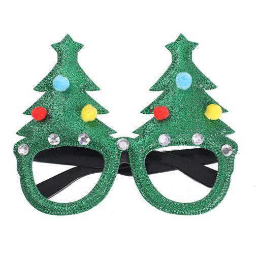Bán buôn sỉ mắt kính Noel giáng sinh không tròng- 55498