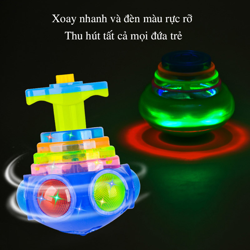 Con quay UFO có đèn phát nhạc - tongkhothienan.com