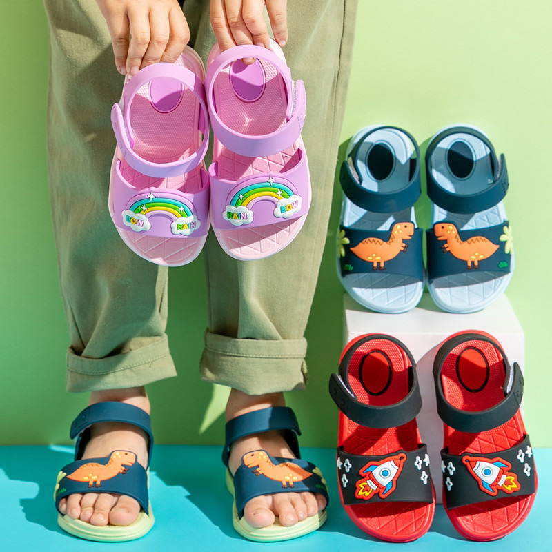 Dép sandal cho bé Nekisoo size 23, 25 27 29, 31 33 cho bé 2-7 tuổi - tongkhothienan.com