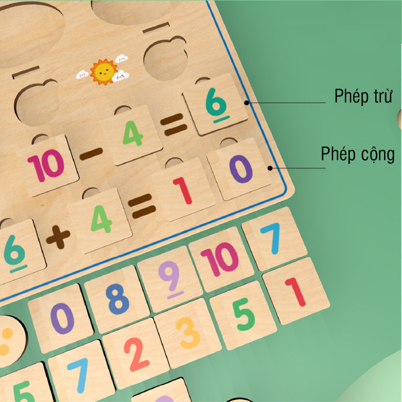 Bán buôn Bảng toán học thông minh cho bé ( SLL ib zalo) - tongkhothienan.com