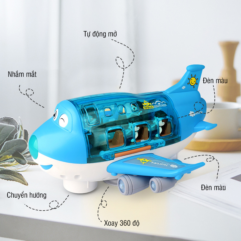 Đồ chơi trẻ em máy bay chở khách cỡ lớn - tongkhothienan.com