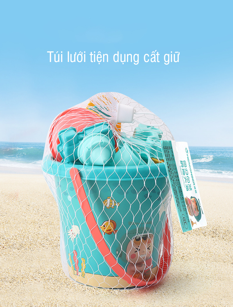 Đồ chơi xúc cát đi biển cho bé - tongkhothienan.com
