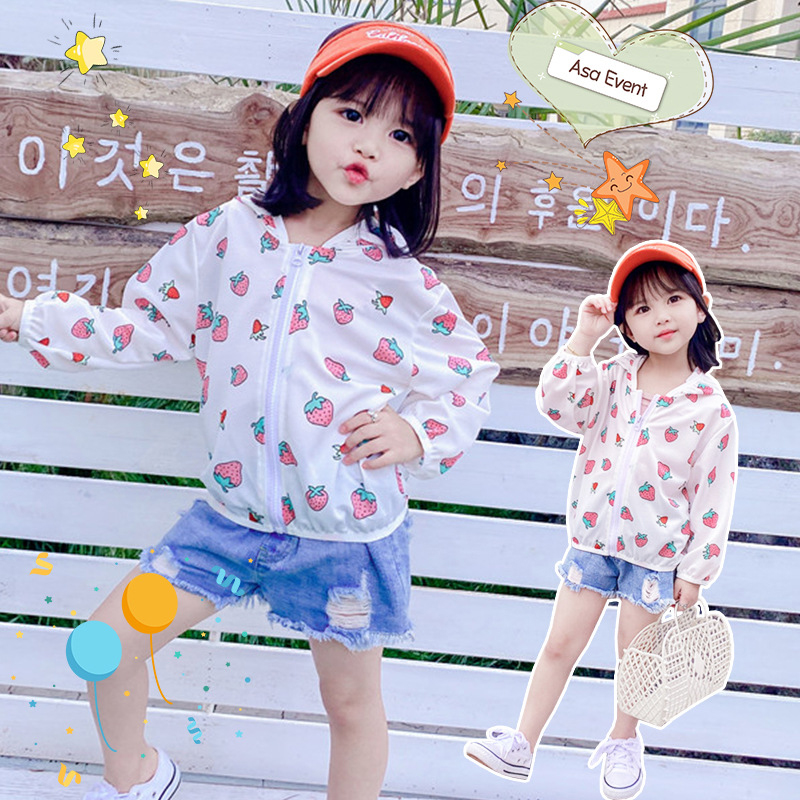 Áo chống nắng cho bé cotton xuất Hàn - tongkhothienan.com