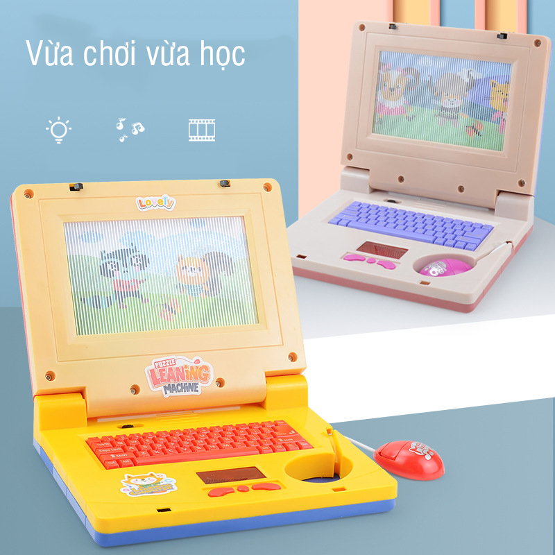 Máy tính xách tay laptop đồ chơi cho bé - tongkhothienan.com
