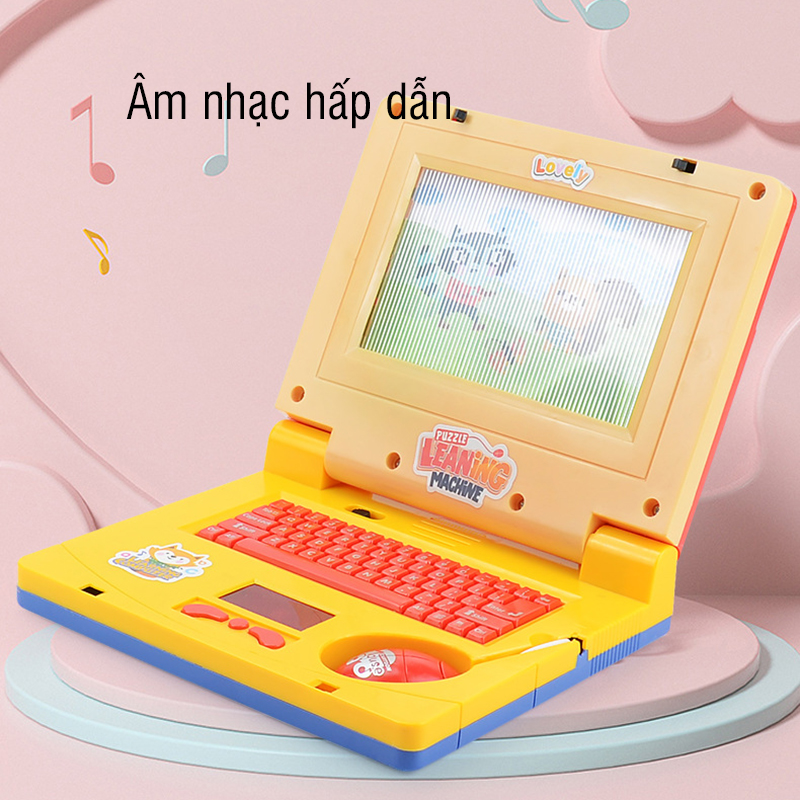 Đồ chơi trẻ em máy tính xách tay laptop đồ chơi cho bé - tongkhothienan.com