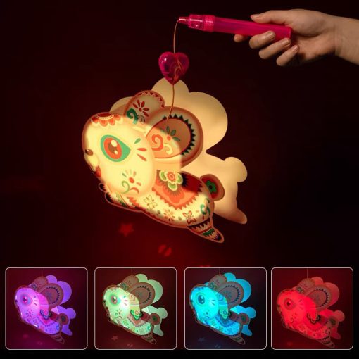 Đồ chơi trung thu lồng đèn trung thu phát nhạc và đèn- 55734