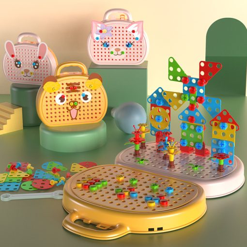 Đồ chơi lắp ráp bé tập làm kỹ sư 260pcs