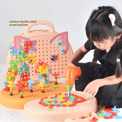 Đồ chơi lắp ráp bé tập làm kỹ sư 260pcs