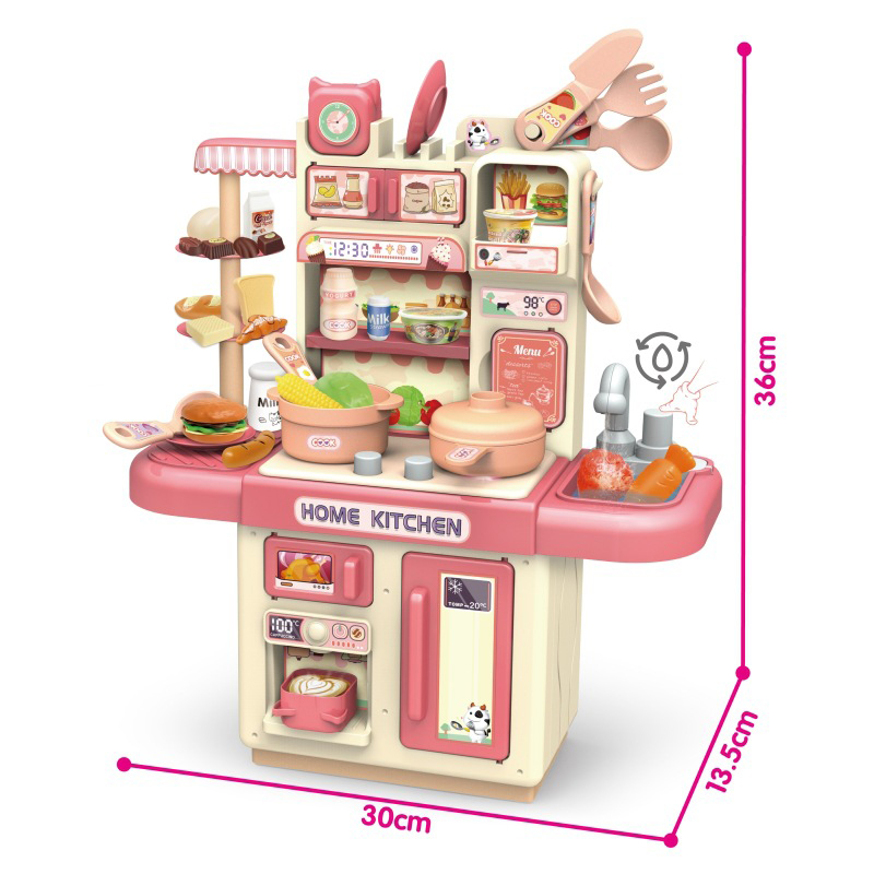 Bán buôn sỉ đồ chơi trẻ em Bộ đồ chơi nấu ăn nhà bếp cho bé cao cấp 33pcs - tongkhothienan.com