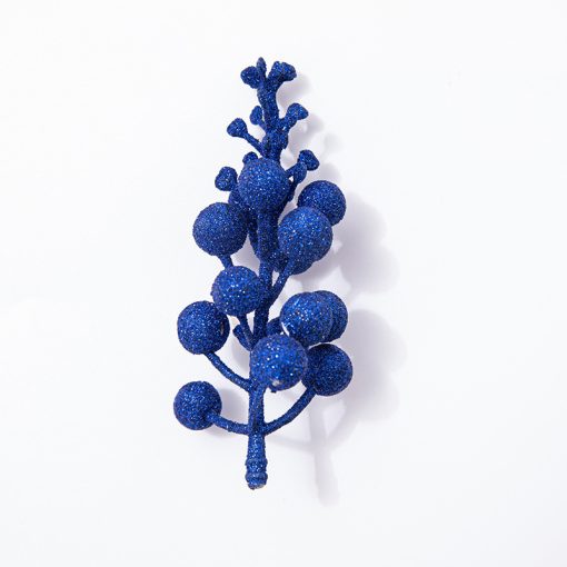Bán buôn sỉ cành sung nhũ trang trí giỏ quà tết size to 12cm- 55822