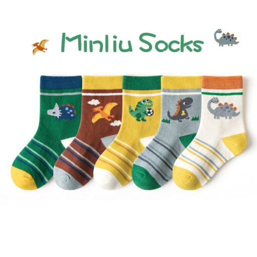 Bán buôn sỉ sét 5 đôi tất cho bé Minliu sock ( SLL ib zalo)- 55820 - tongkhothienan.com