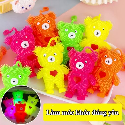 Đồ chơi trẻ em thú cao su phát sáng- 55858