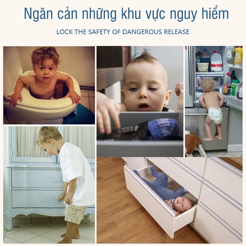 Khóa tủ an toàn cho bé 57233 - tongkhothienan.com