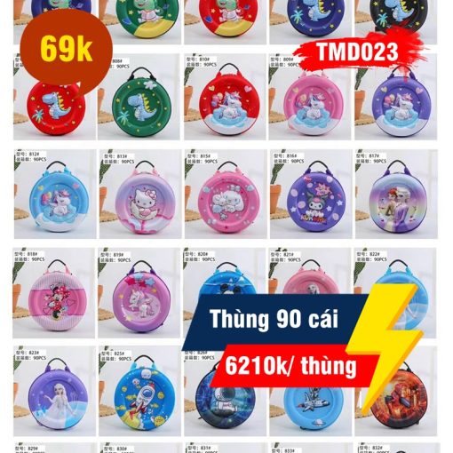 Balo tròn KT 26*10*26 TMD023- thùng 90 chiếc