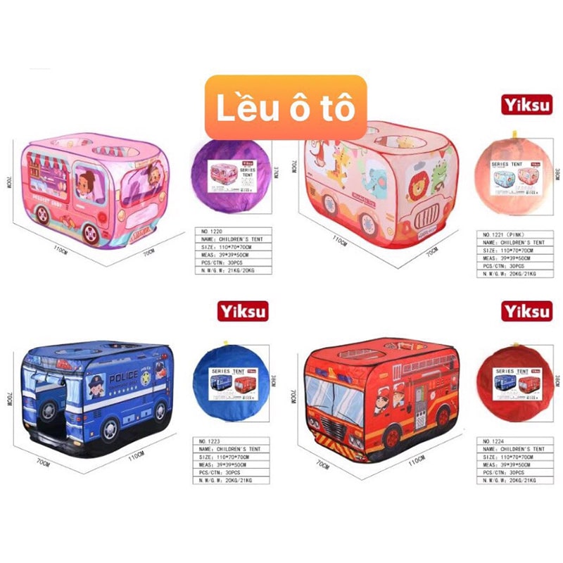 Lều ô tô THD027 thùng 30 chiếc