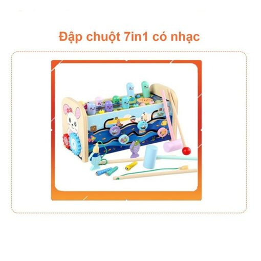 Đập chuột 7in1 có nhạc KTD093 thùng 48 bộ