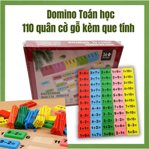Domino Toán Học KTD085 thùng 48 bộ