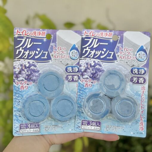 Set 3 viên thả bồn cầu Seiwa Pro hương lavender KNB13405 thùng 120 vỷ