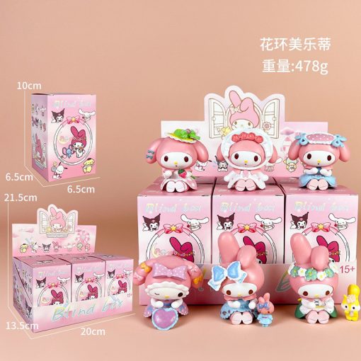 Set 6 Mô Hình Búp Bê Melody KTD008 thùng 50 set