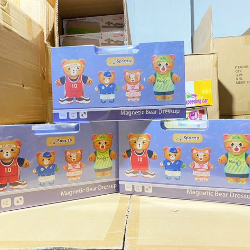 Thay trang phục Gia đình gấu KTD064