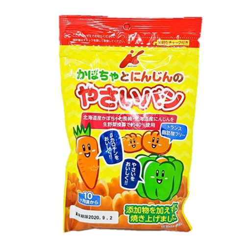 Bánh mì ăn dặm cho bé vị rau củ AD2249 thùng 96 gói