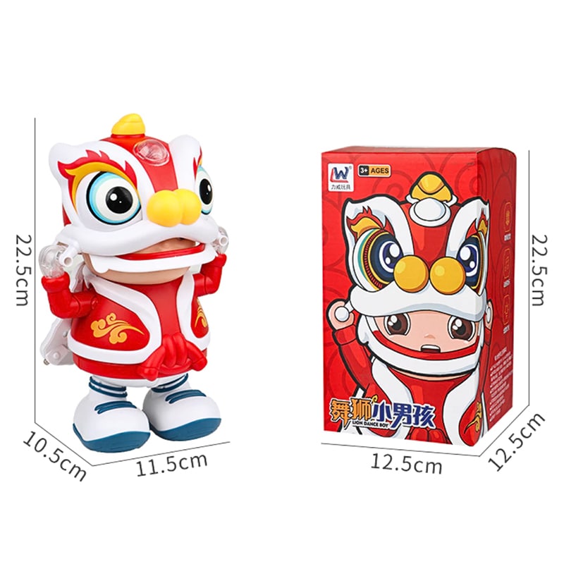 Cậu bé múa lân THL003