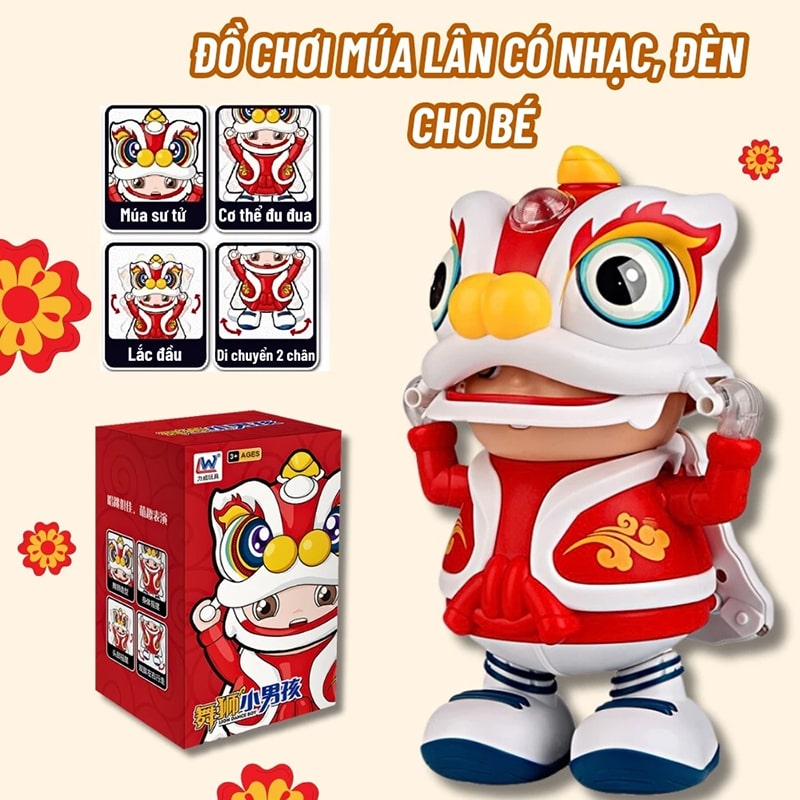 Cậu bé múa lân THL003