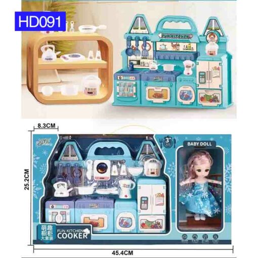 Set búp bê nhà bếp HD091