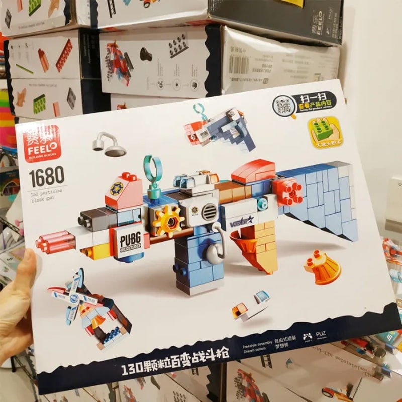 Lego súng biến hình 130 chi tiết HD008